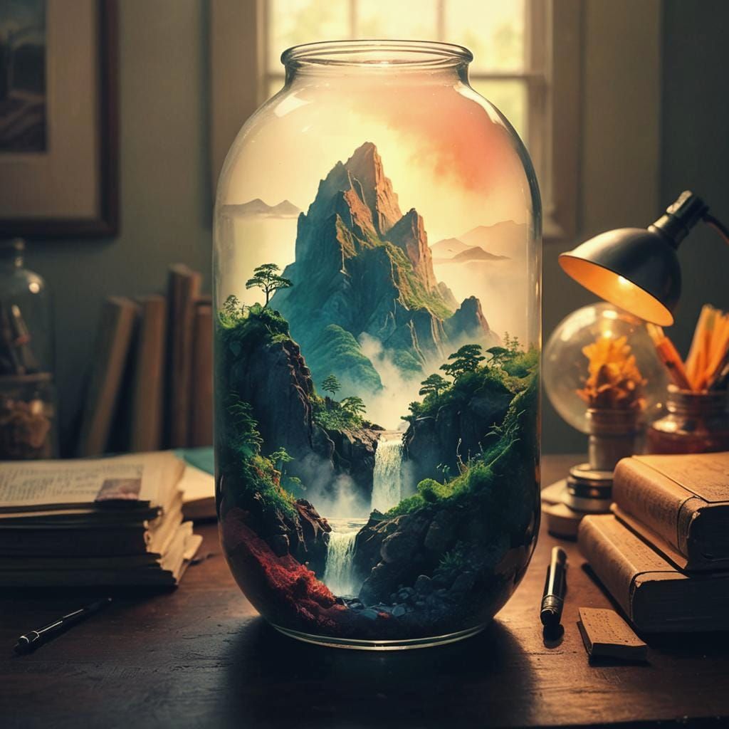 Holiday in a bottle  by @Kuiken