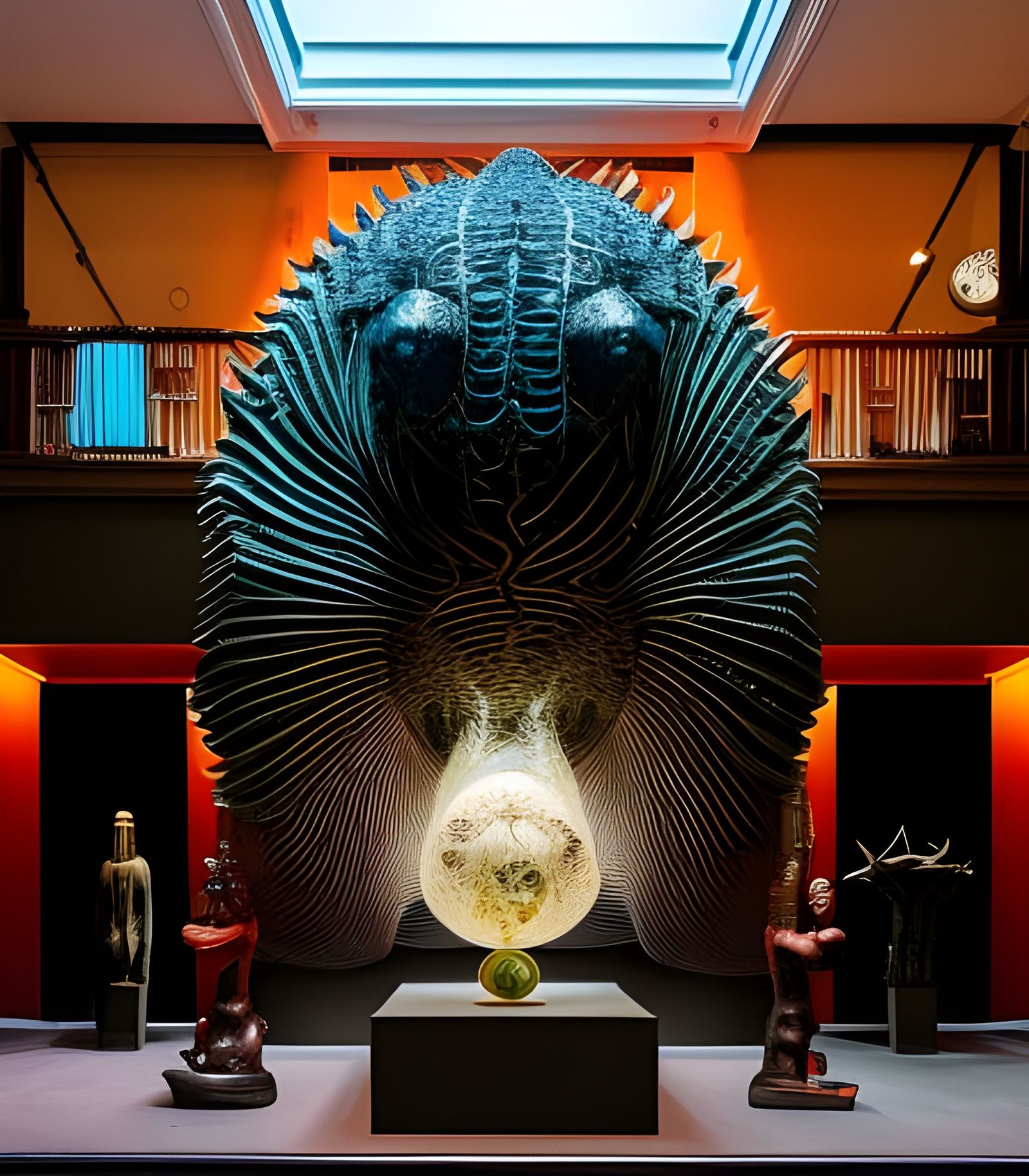 Thirsty Fish in Stop-Motion Surrealist Style