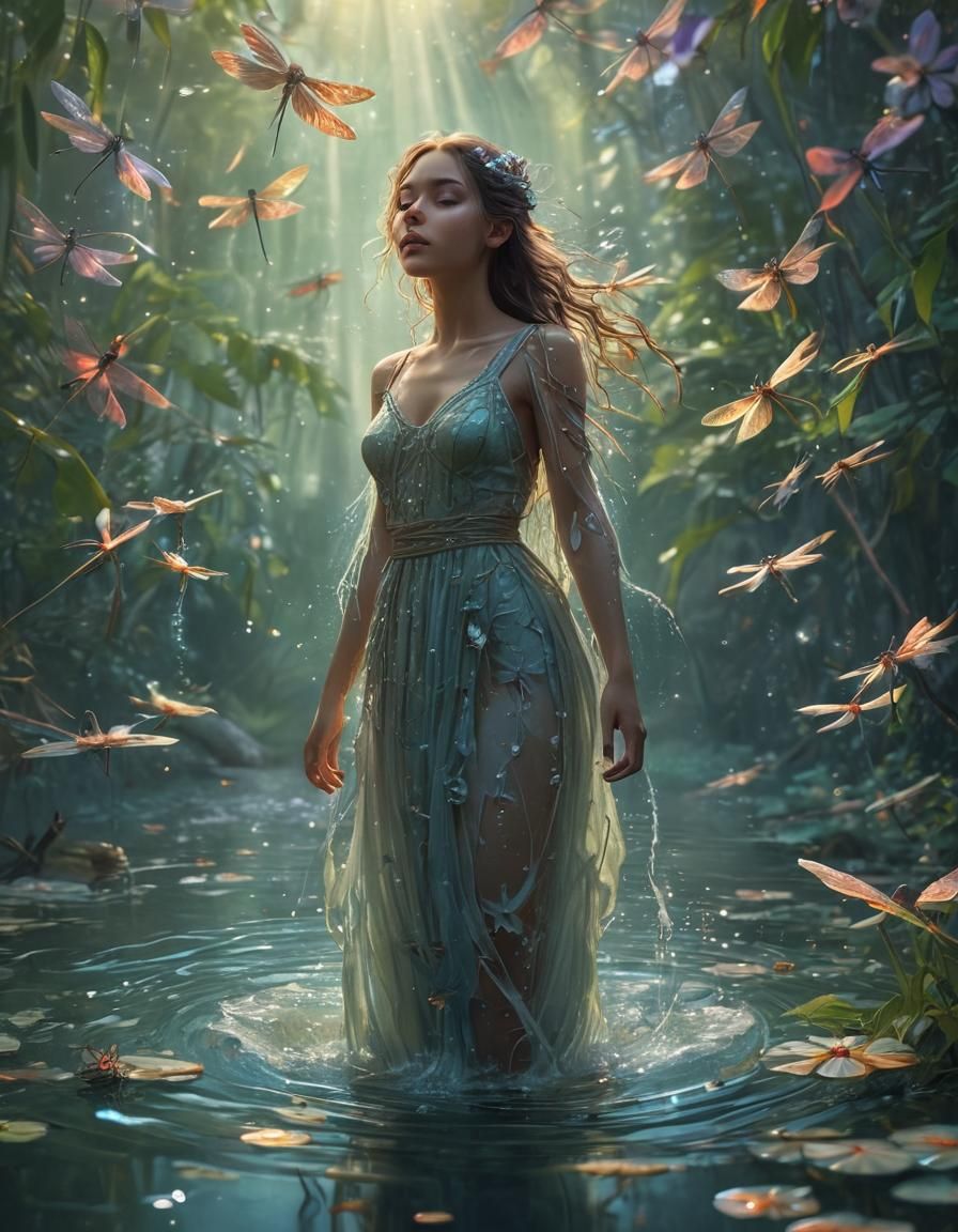 Ethereal water Nymph