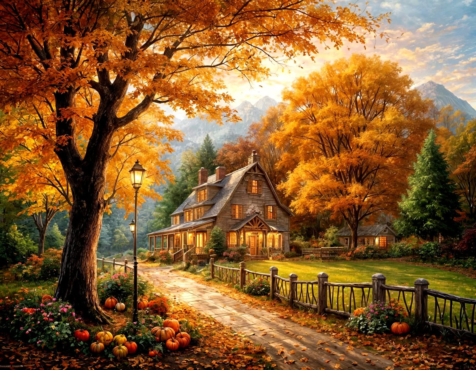 Autum's Color  by @Clair de Lune