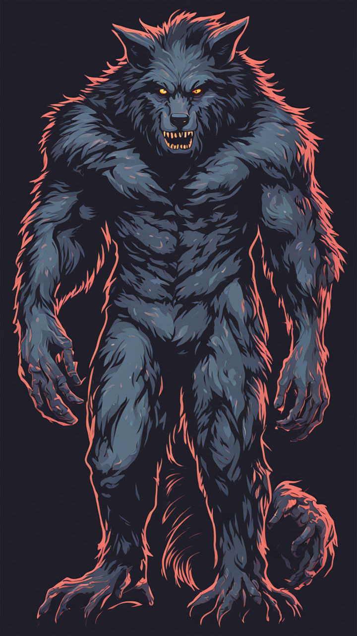 A Gallery of Darkness - The Wolfman