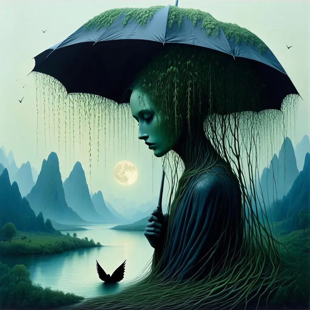 Poetry in tears, sadness and nostalgia.