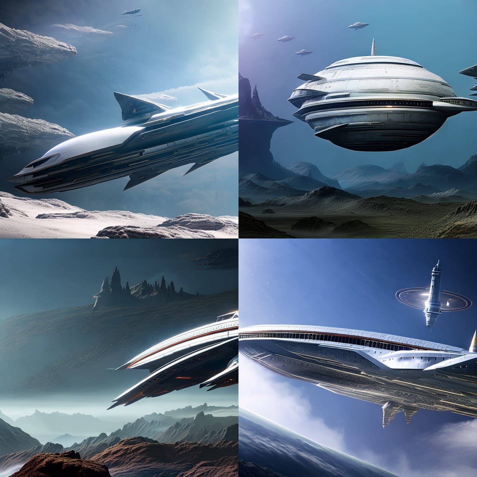 starship - AI Generated Artwork - NightCafe Creator