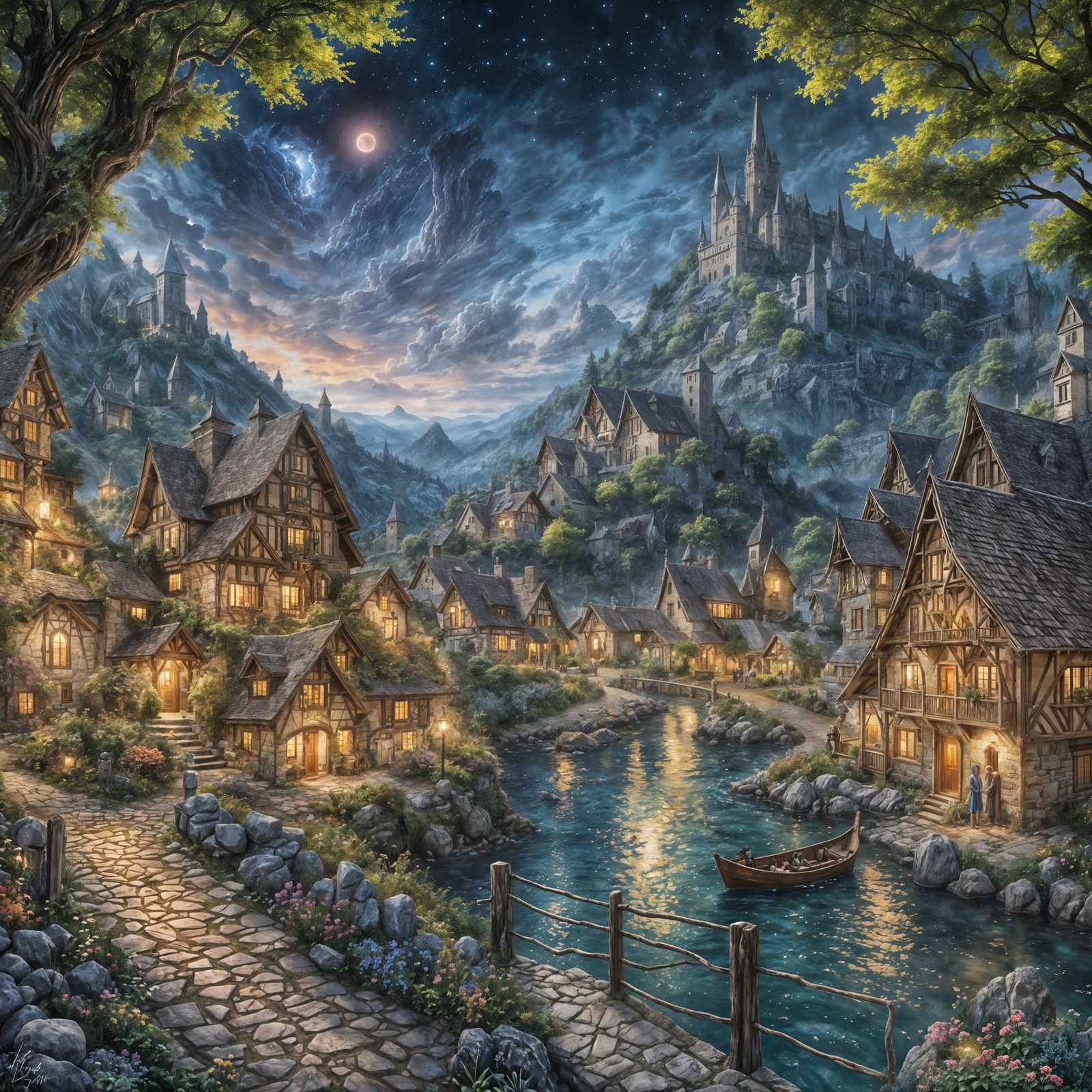 Moonwatch Valley  by @Artificial Artistry