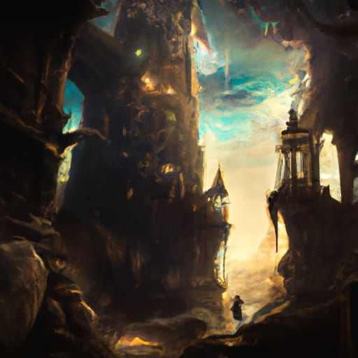 The enchanted town