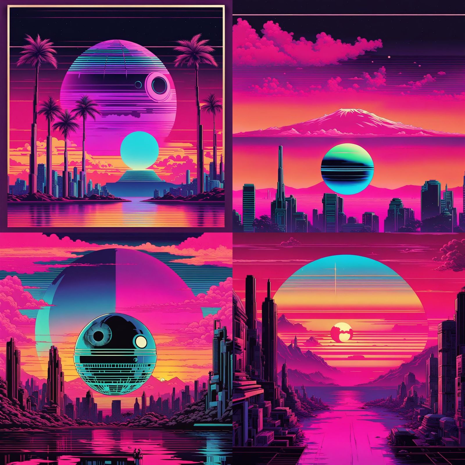 Vaporwave - Death Star 1999