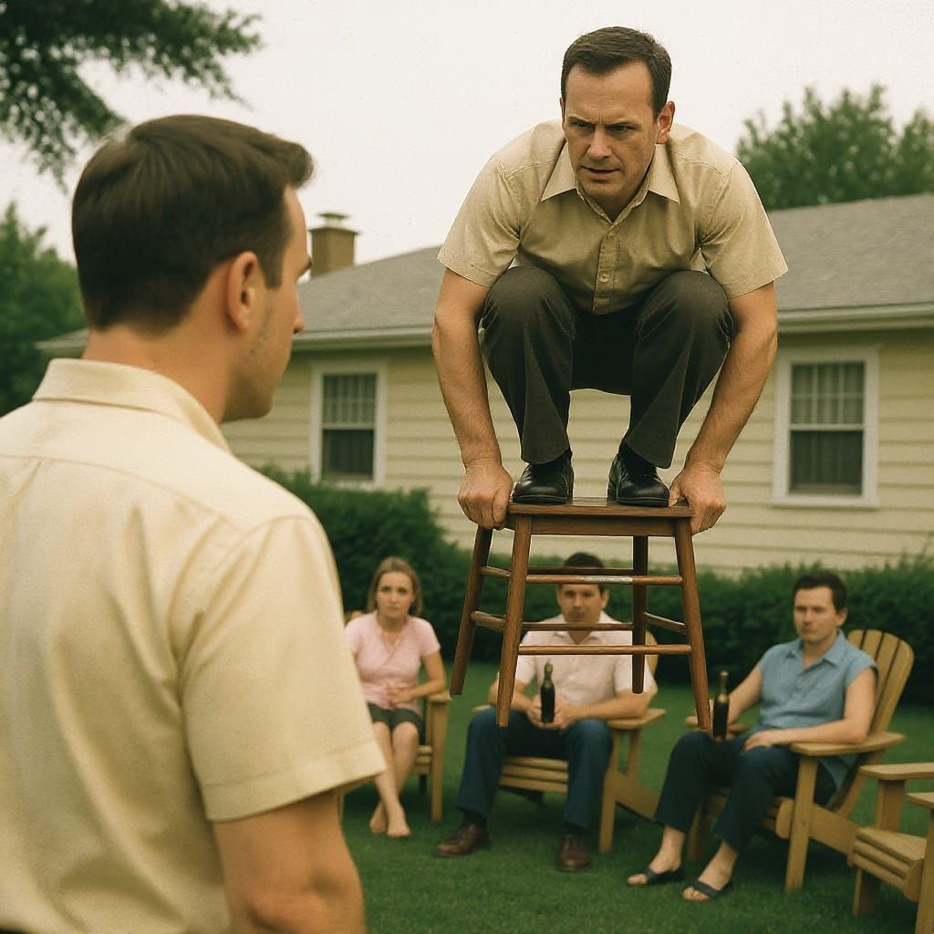 1: "...Umm..." 2: "...uh oh...: 3: "YES GLORIA! I KNOW I BET HIM OUR HOUSE!!!