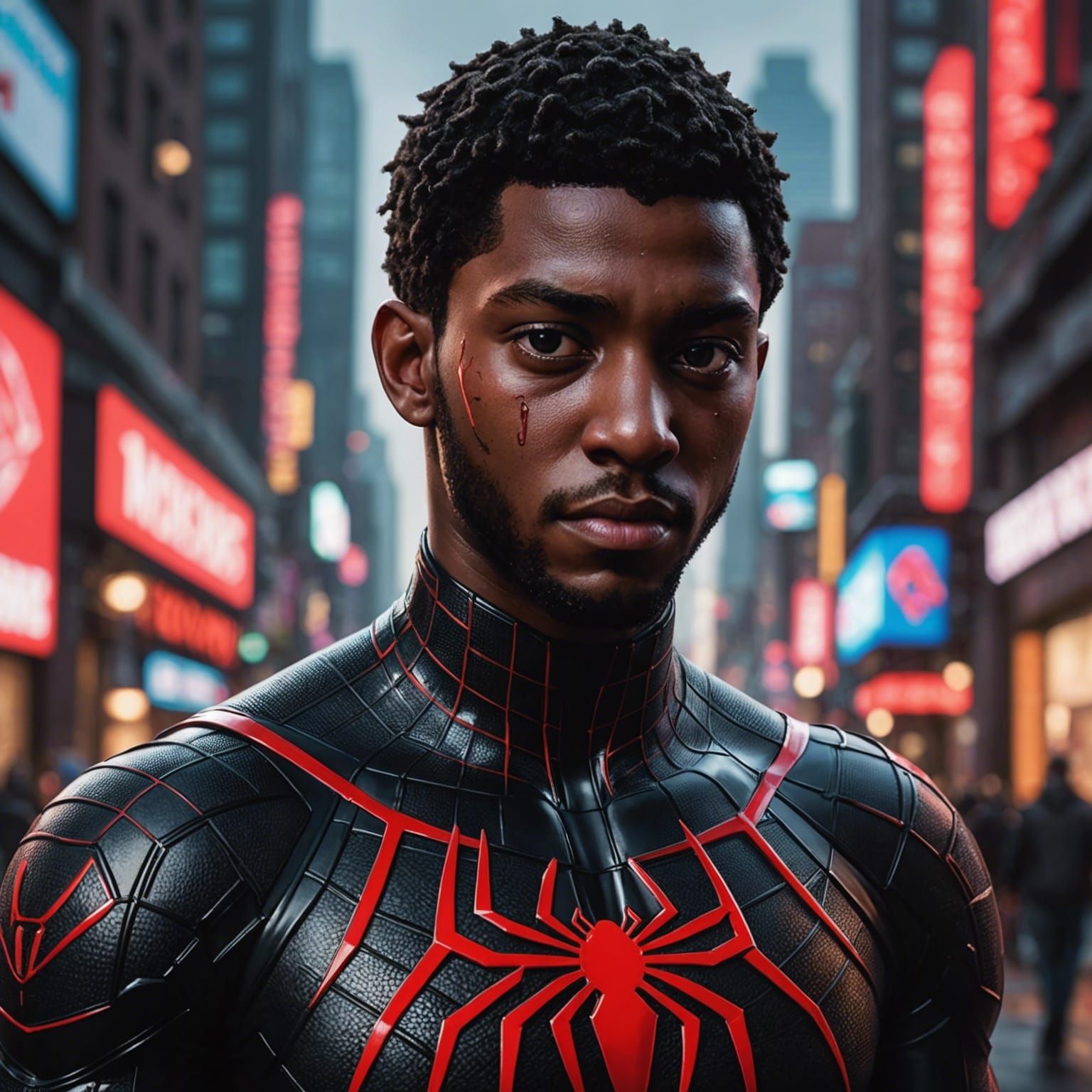 Miles Morales - AI Generated Artwork - NightCafe Creator