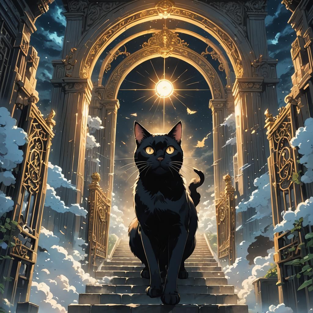 gates of heaven   by @TheBlackCatsGamer