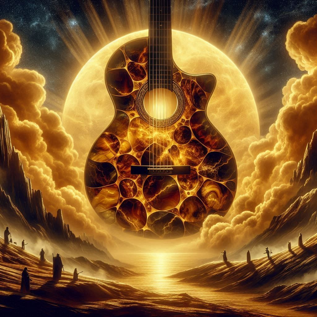 the great turtle guitar in the sky 🐢💨