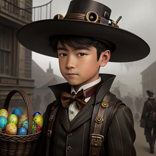 Andy, Easter Egg Hunt - AI Generated Artwork - NightCafe Creator