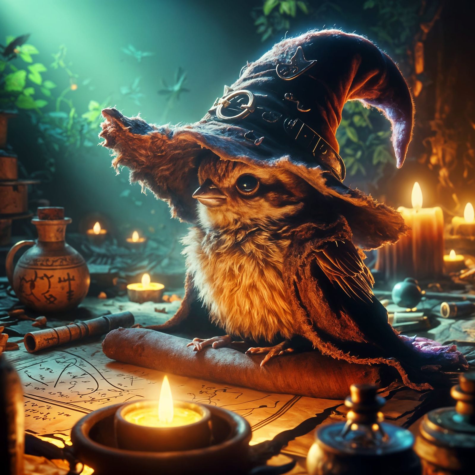 The Sparrow Sage  by @Leela