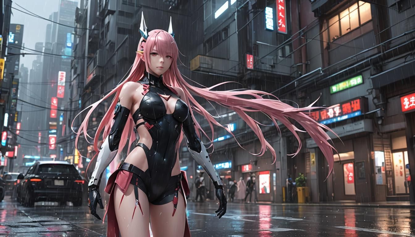 By artist "anime", 3d anime art, inspired by WLOP, Artstatio...