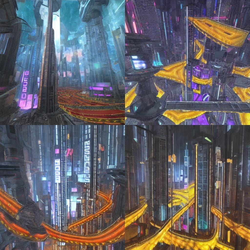 <lora:F-Zero GX:1.0> Cyberpunk City