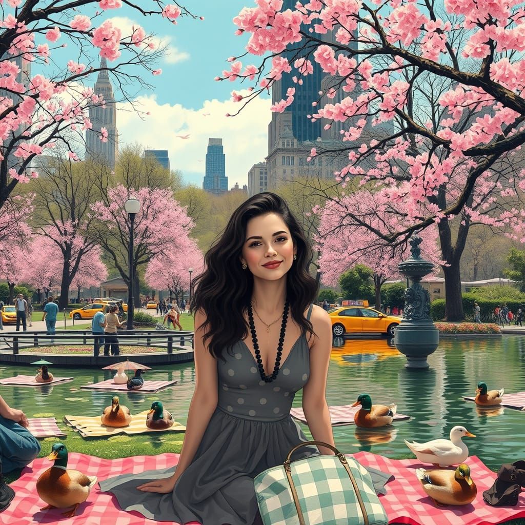  Spring Awakens: Cherry Blossoms in Central Park  by @Alexandra