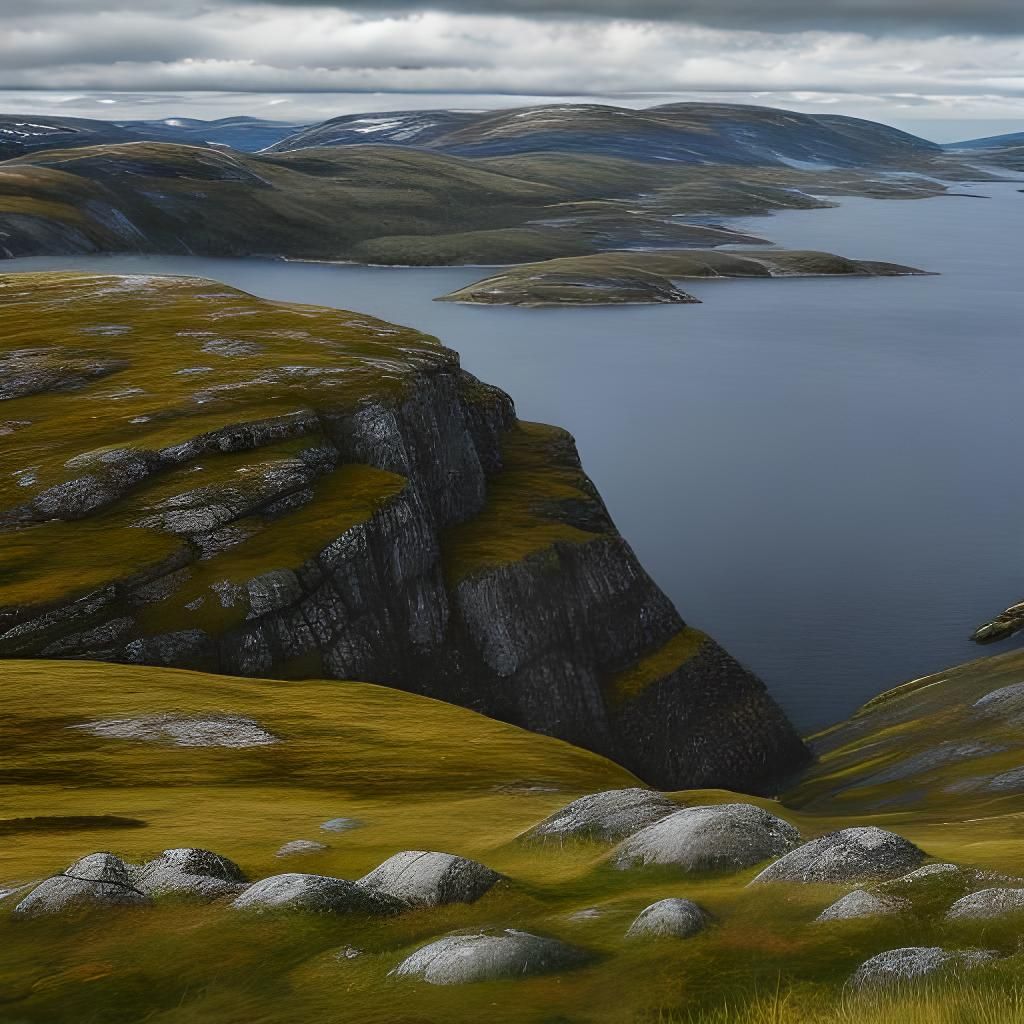 AI Image of the Norwegian Flag