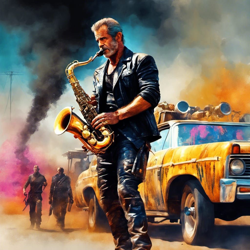 Mad Max on Sax  by @Mikoshi