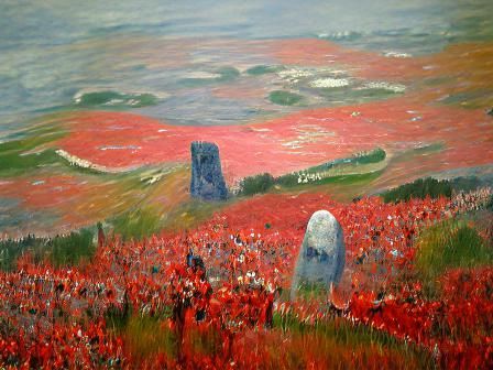 Vimy Ridge, Homage to Claude Monet