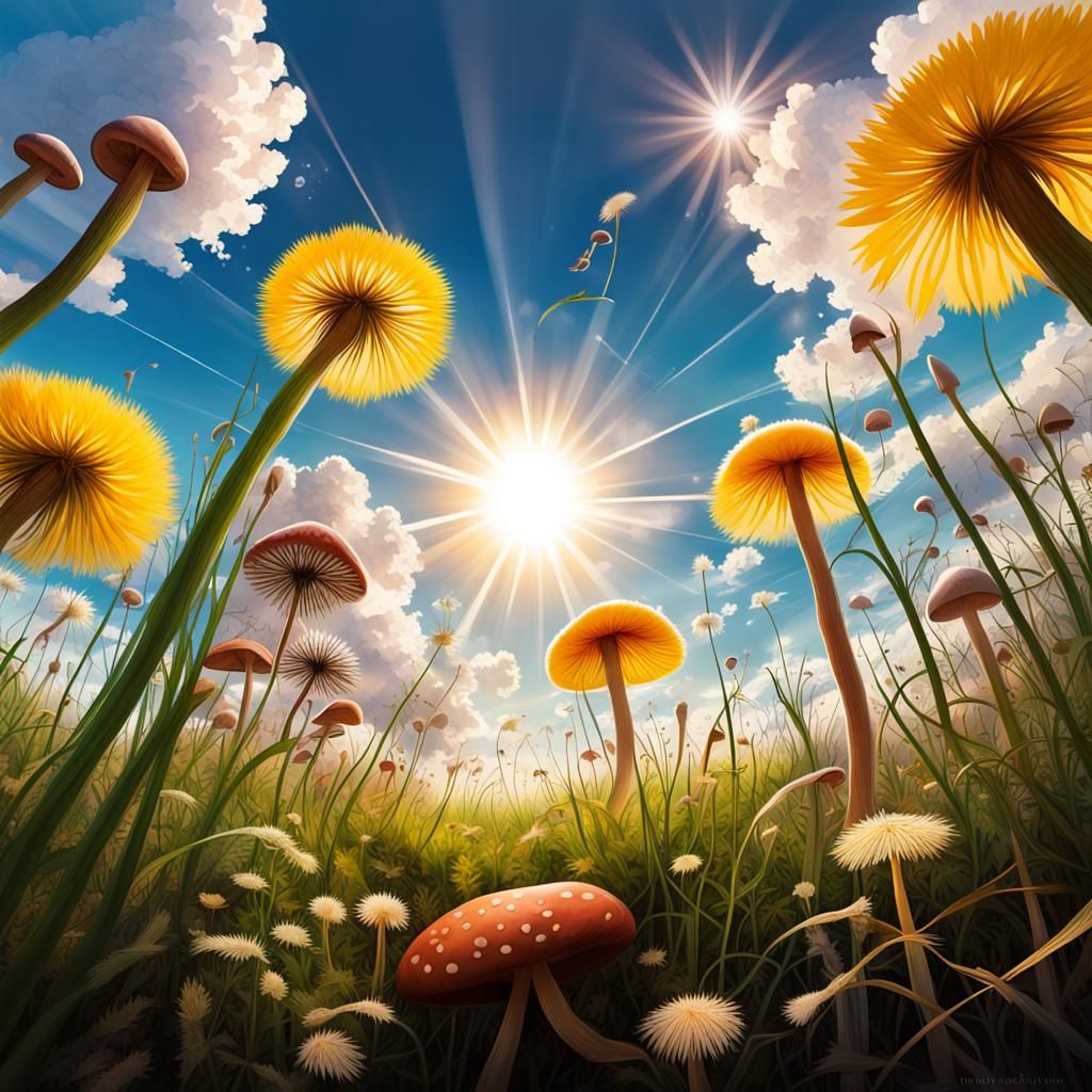 Bug's Eye View  by @VanGogh_Fan