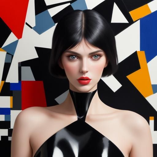 Malevich Latex AI Generated Artwork NightCafe Creator