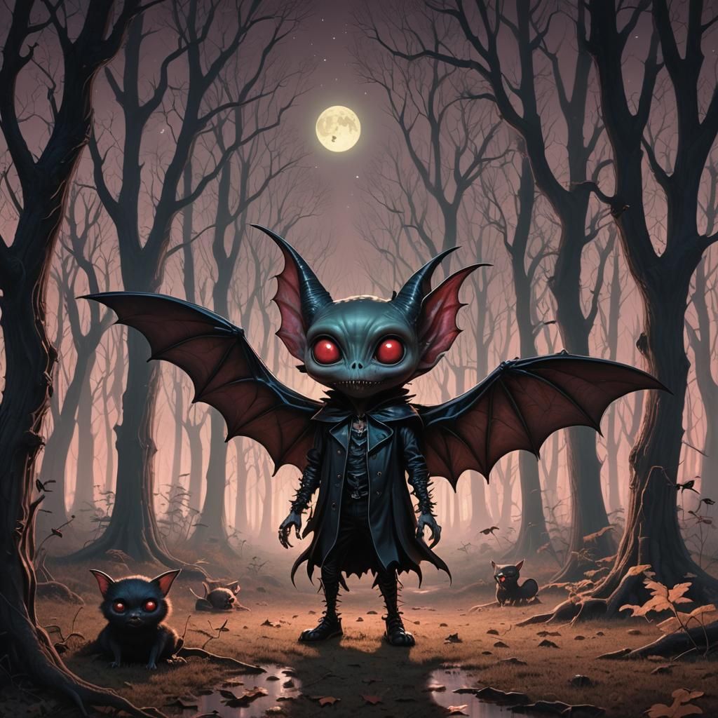 Alien vampire bats