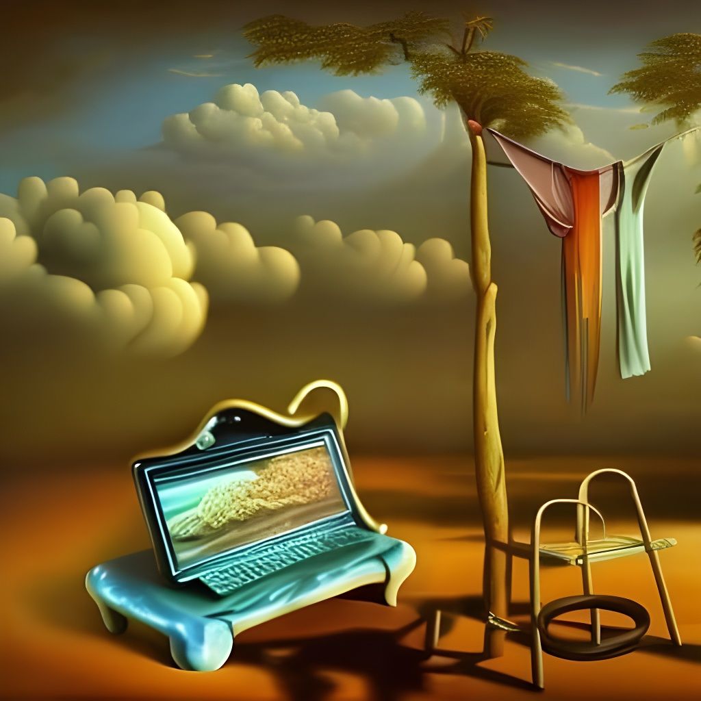 The Dali PC AI Generated Artwork NightCafe Creator