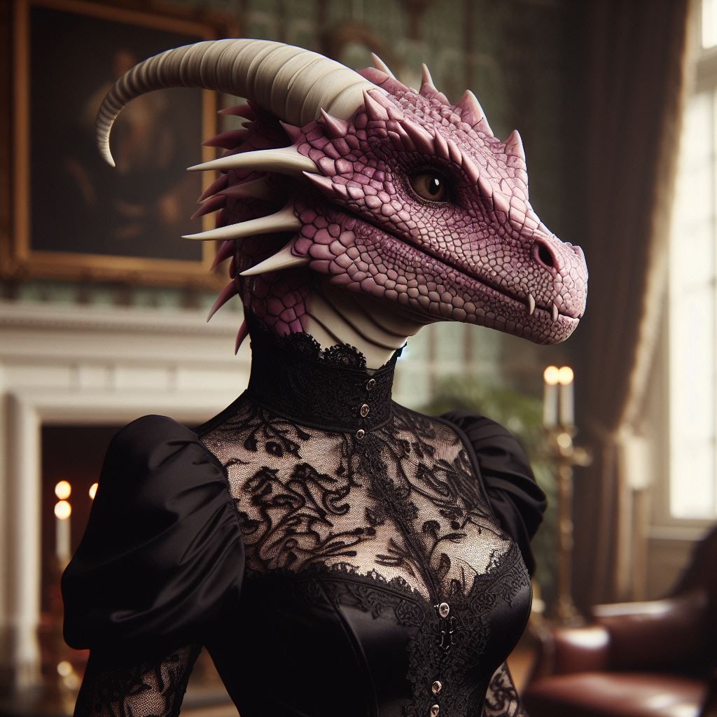 Victorian Dragonborn