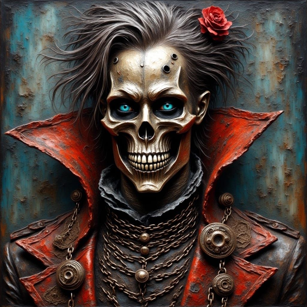  <lora:Macabre Flux:1.0>