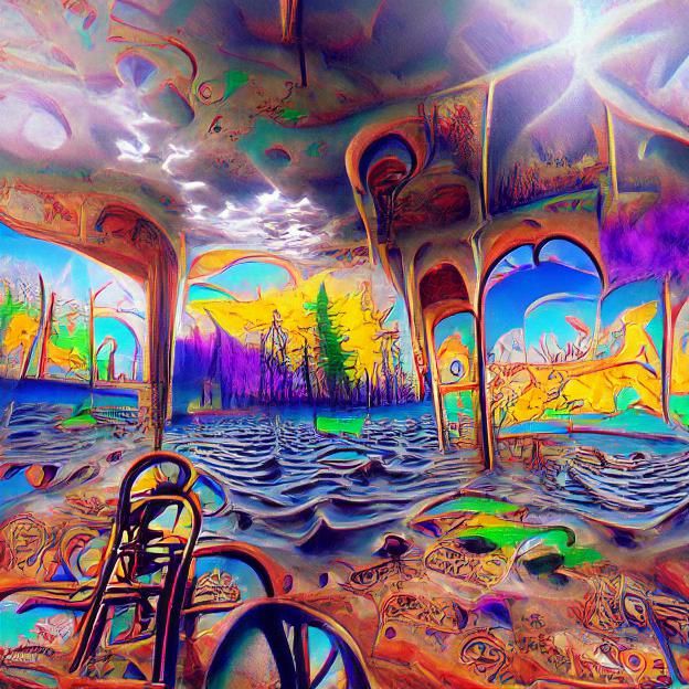Lake Dali