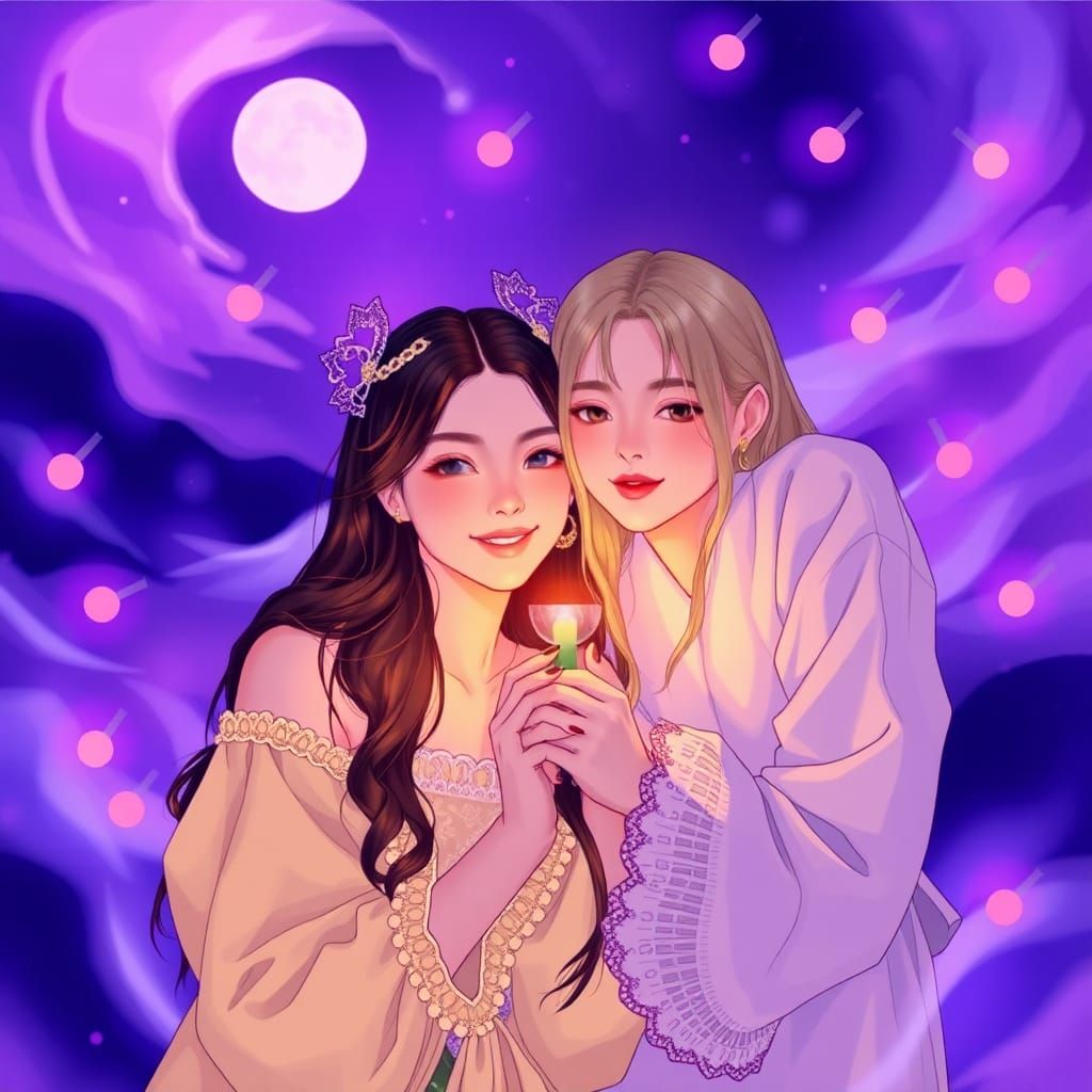 Enchanting Gathering of Elves and Fairies