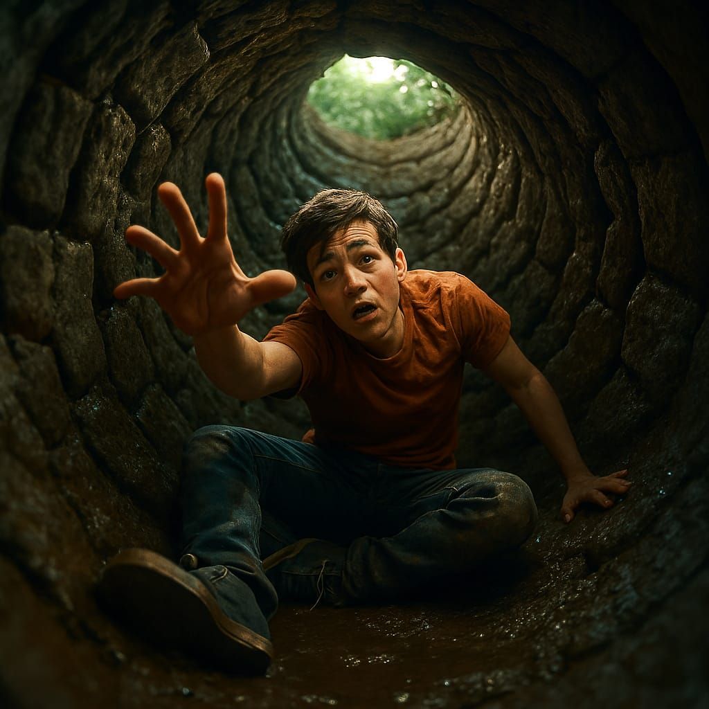 'cause couldn't see that well