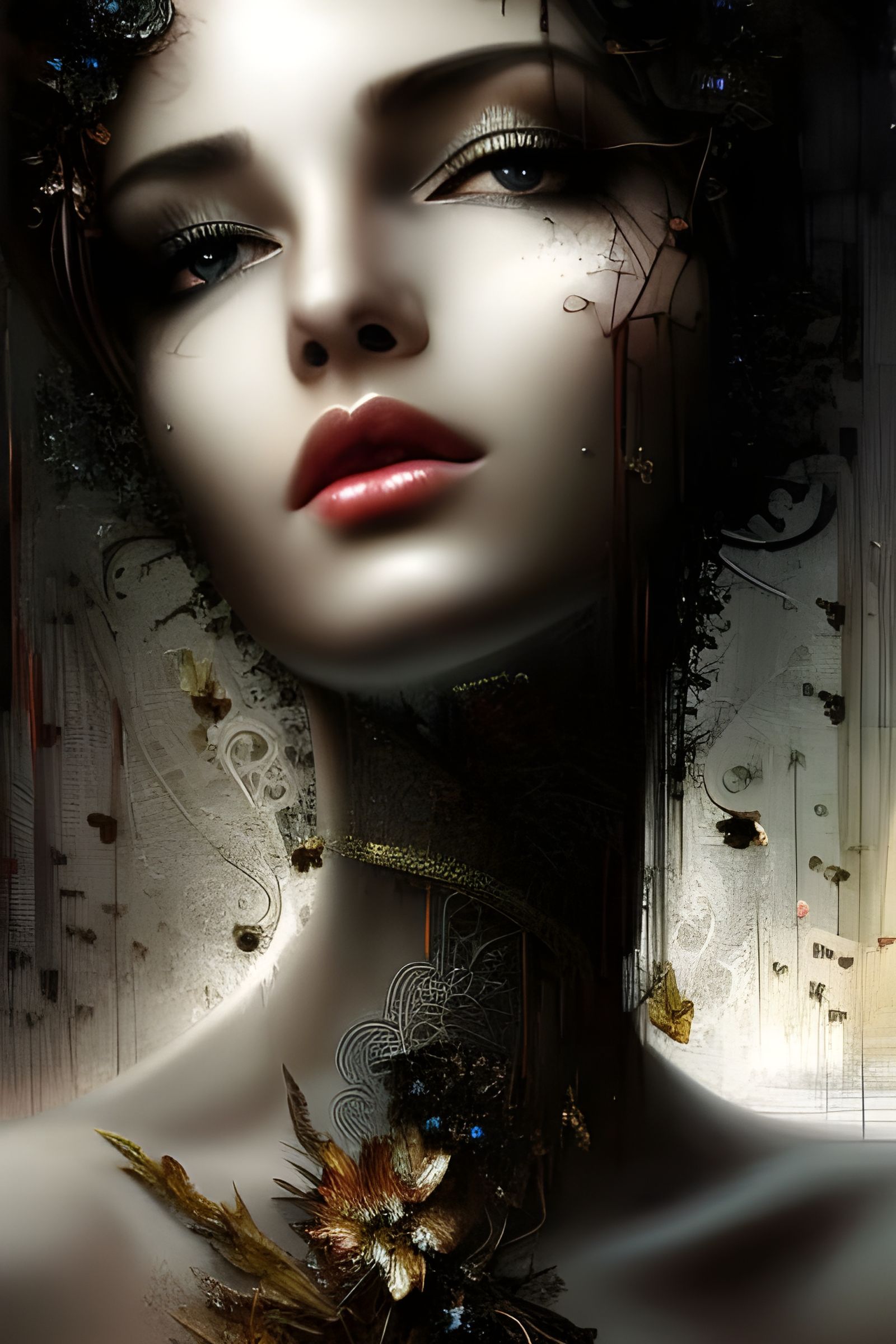 Beautiful woman portrait