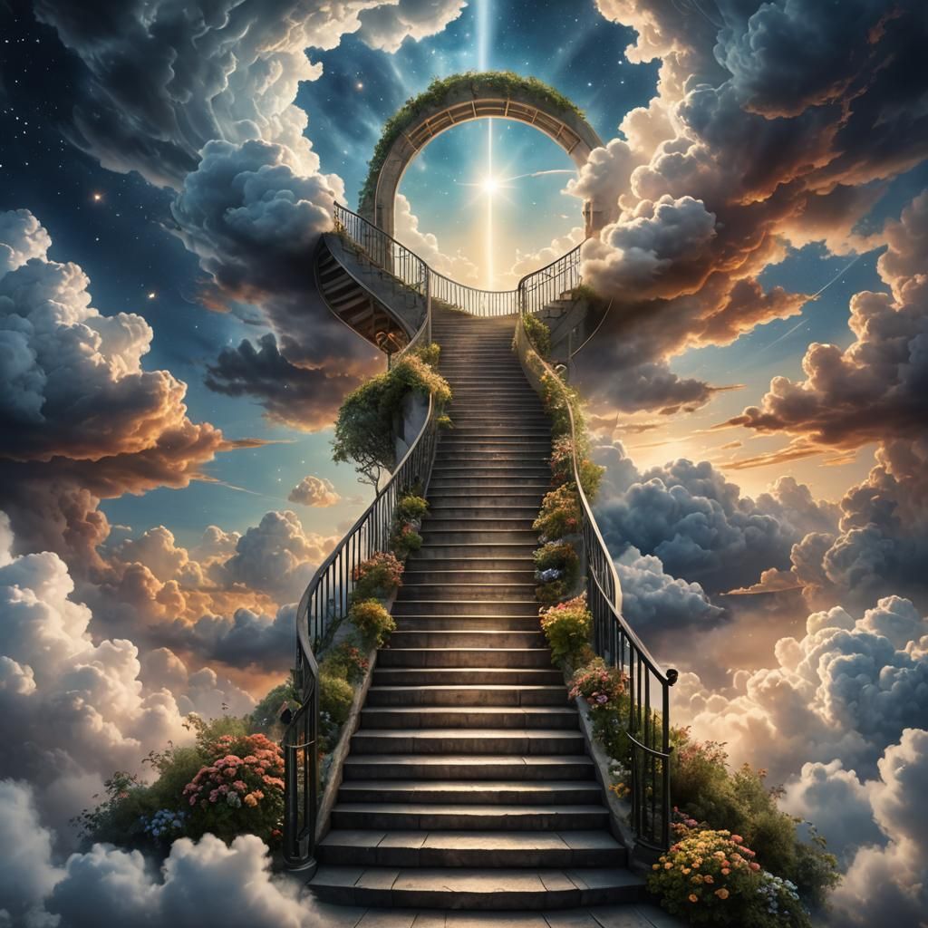 stairway to heaven  by @Casti