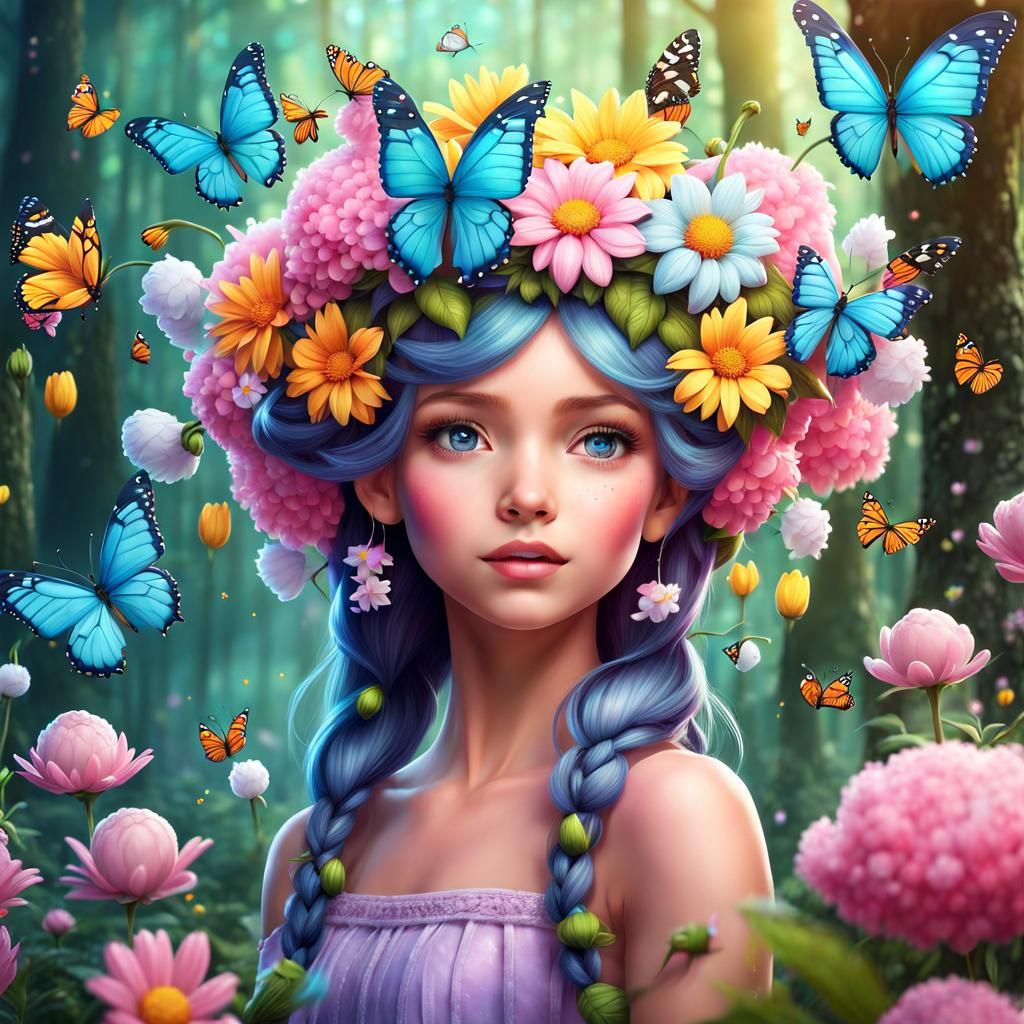 In the garden