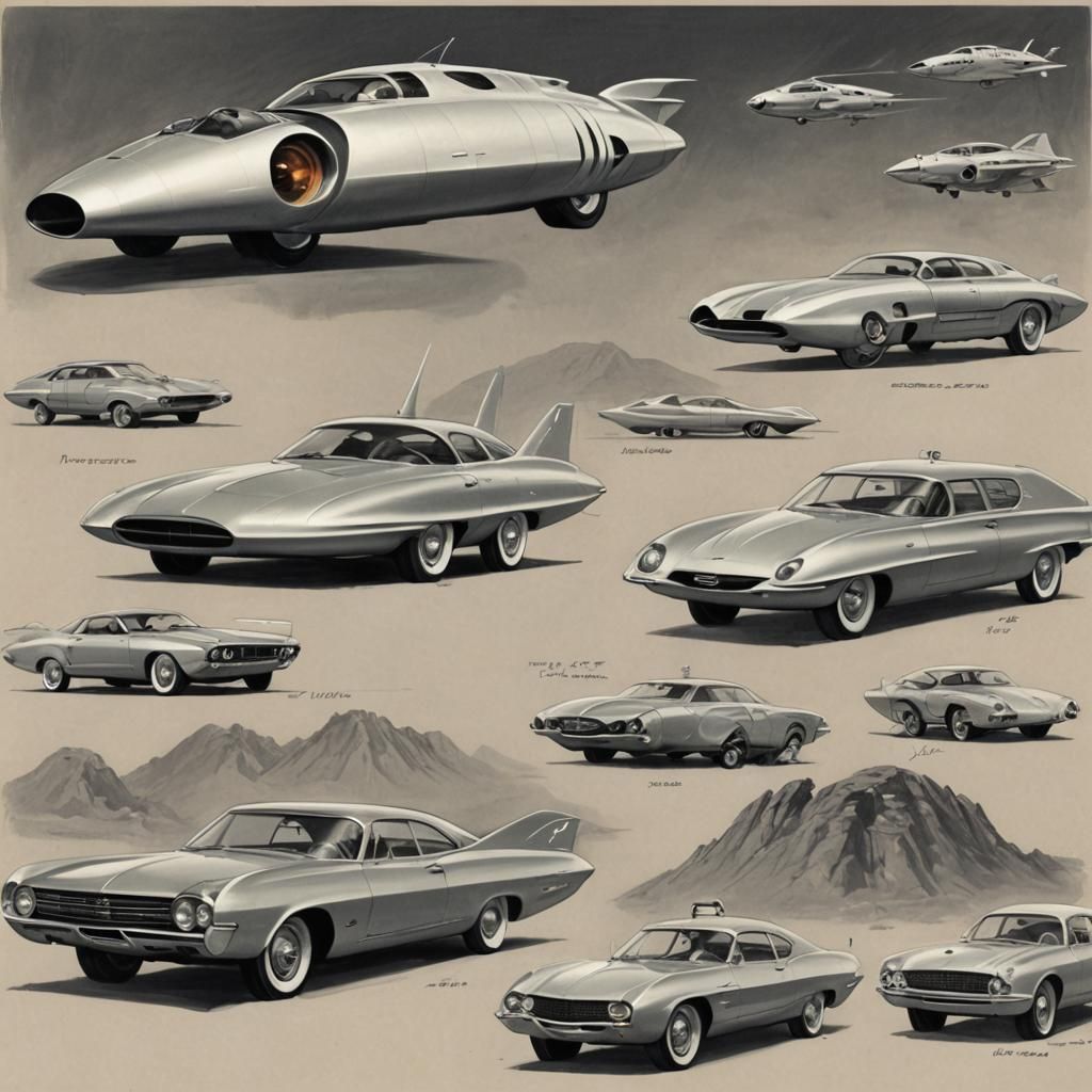 car manufacturers concept art