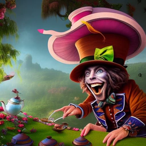 Mad hatter tea party