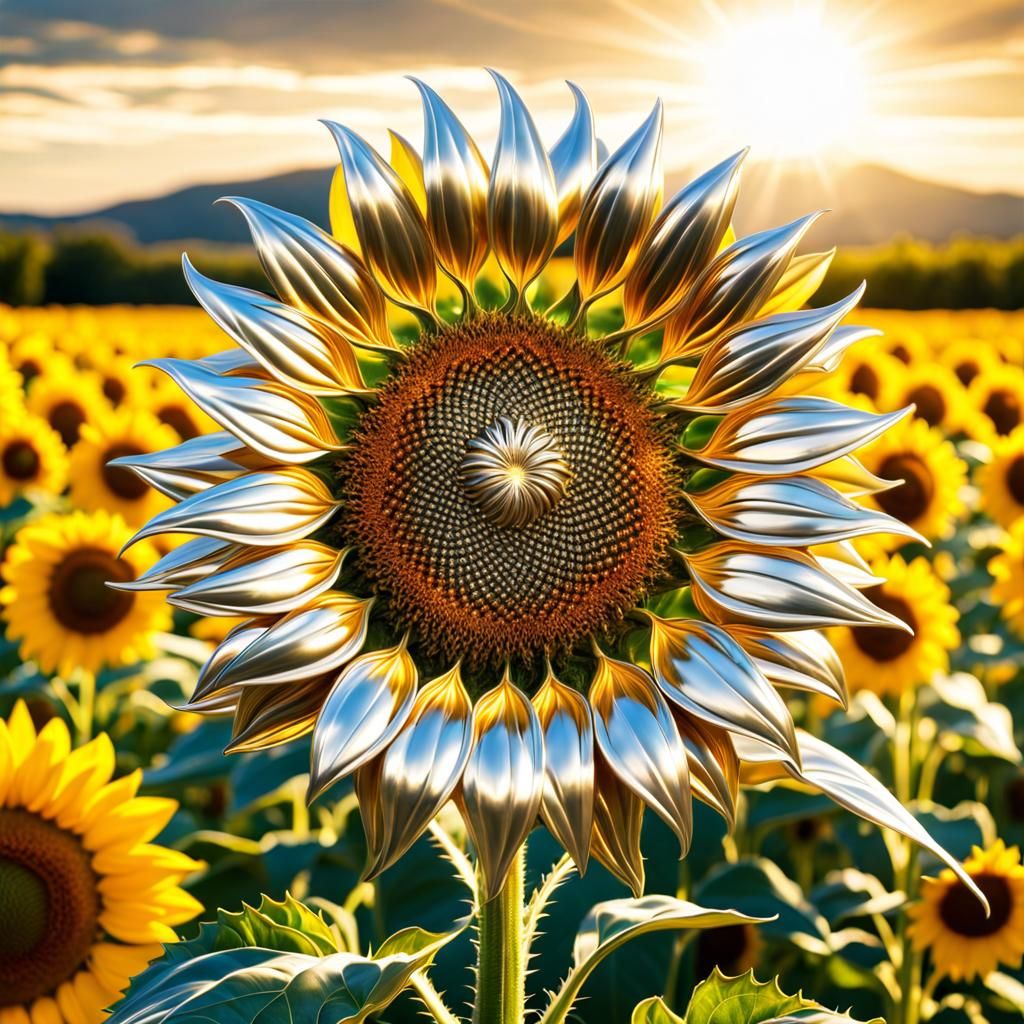 The Forever Sunflower  by @SissyG