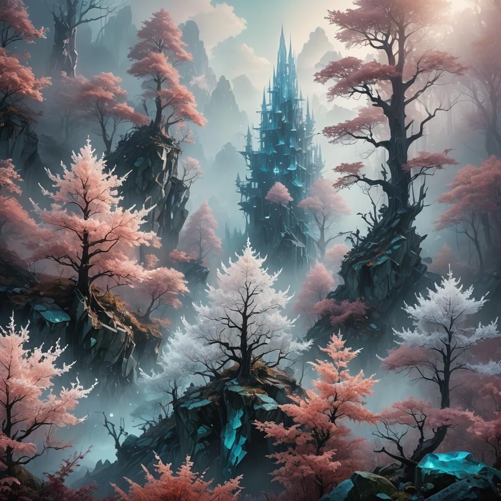 giant crystal forest