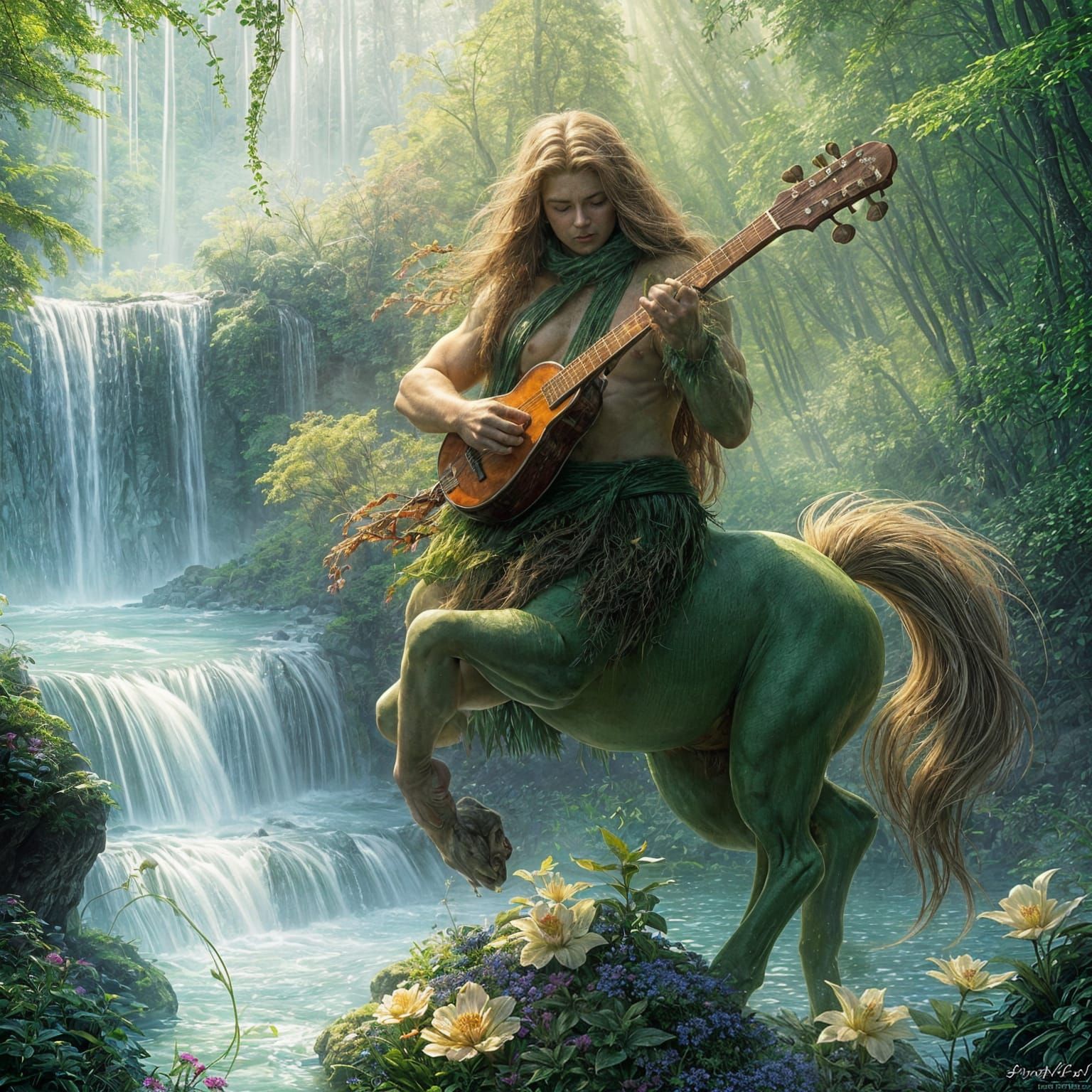 The Music Centaur.  by @Morgan Stark