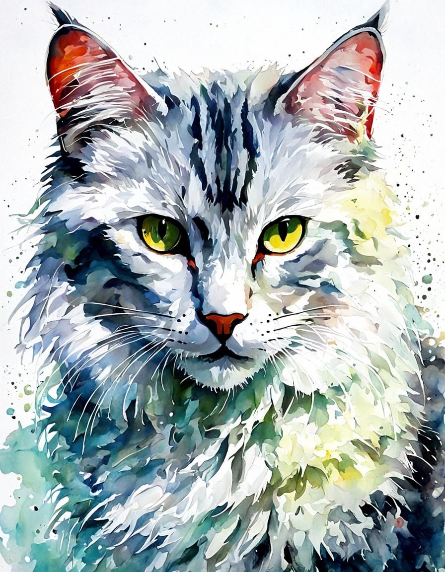 independent stray cat - AI Generated Artwork - NightCafe Creator