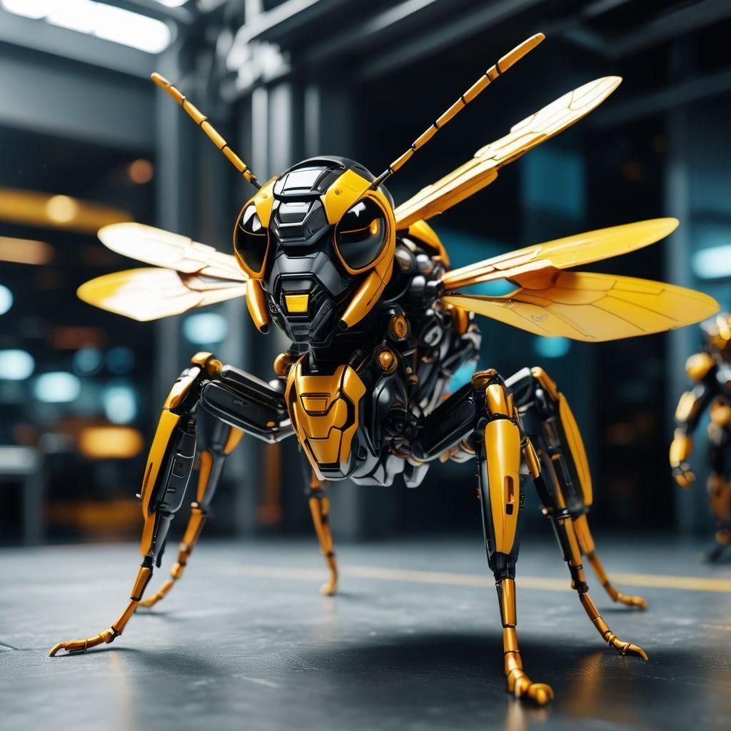 Mechanical Wasp Drone