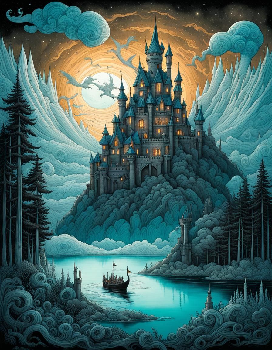 Beautiful Landscape  by @SmitAiArtist