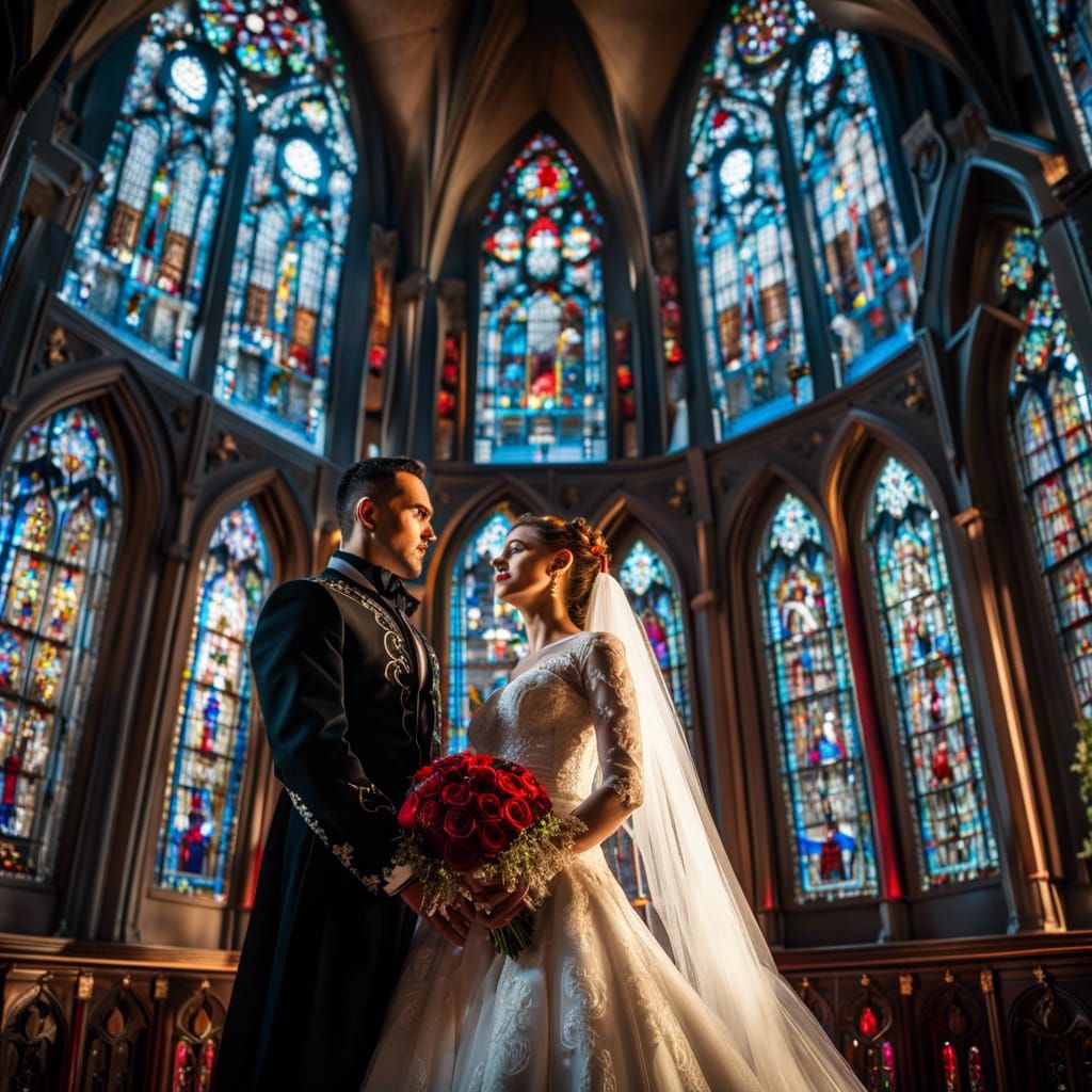 Wedding in The Gothic Church #10