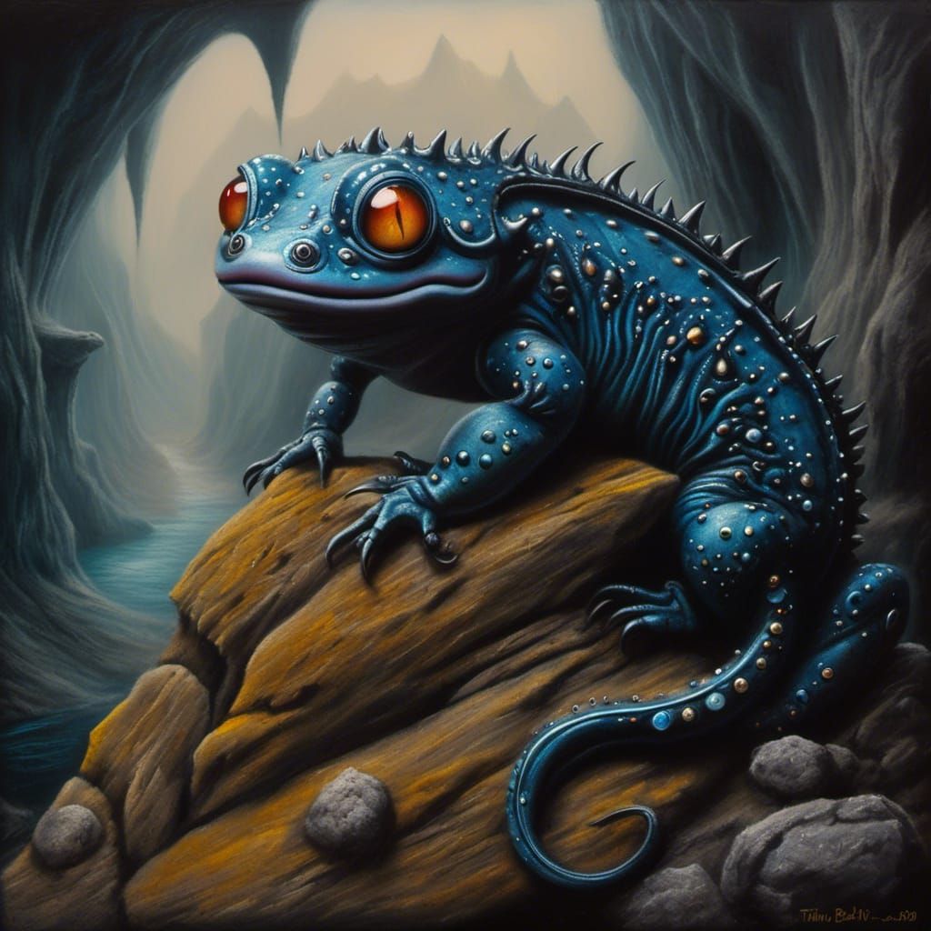 Blue Salamander *
