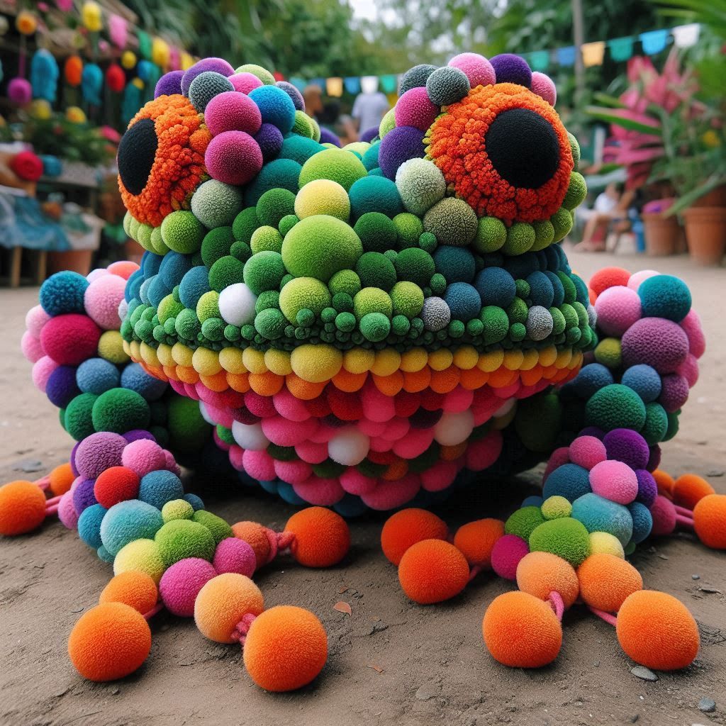 Pom Pom Frog