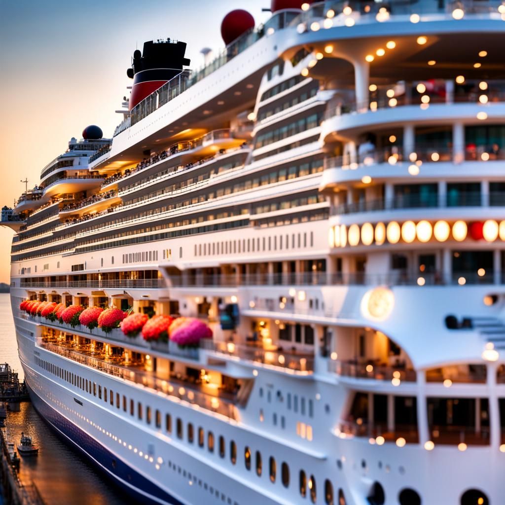 big cruise ship