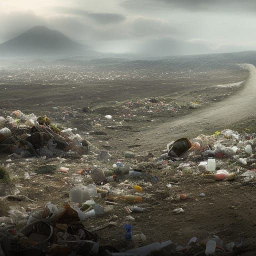 “ A world where Pollution has driven humanity to Extinction”  by @Dylan