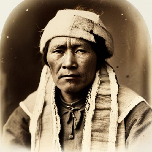 1870's First Nation Elder  by @PS