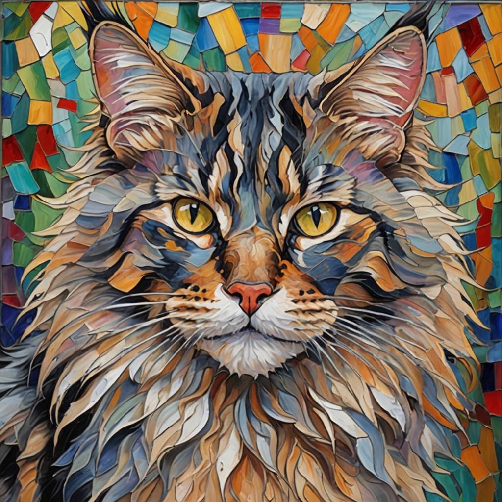 Mainecoon cat