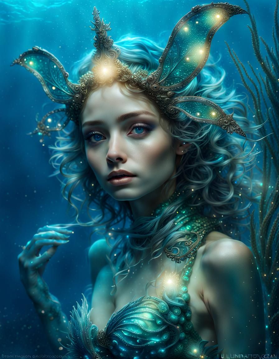 Waterpixie   by @Pandymonium